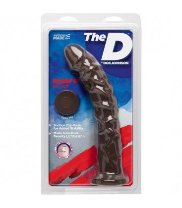 THE RAGIN D PENE REALiSTICO 25 CM CHOCOLATE