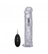 REAL ROCK PENE VIBRADOR 275 CM TRANSPARENTE