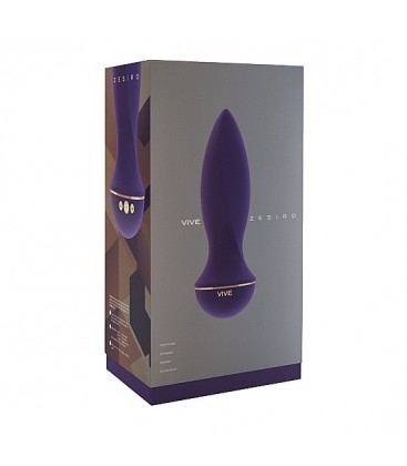 ZESIRO VIBRADOR SILICONA MORADO