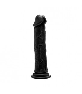 REALROCK PENE REALÍSTICO 23,5 CM NEGRO