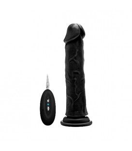 REALROCK PENE VIBRADOR 23,5 CM - NEGRO