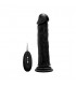 REALROCK PENE VIBRADOR 235 CM NEGRO