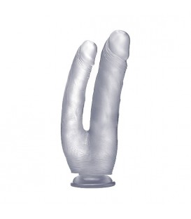 REALROCK PENE DOBLE 25,5 CM - TRANSPARENTE