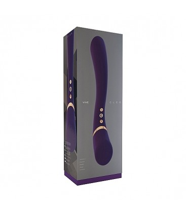 CLEO VIBRADOR SILICONA MORADO