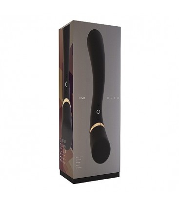 CLEO VIBRADOR SILICONA NEGRO