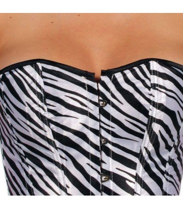 INTIMAX CORSET ZEBRA GRIS