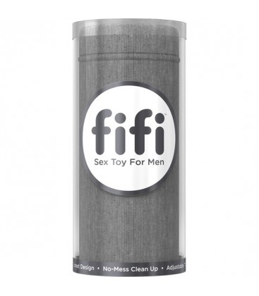 RUGGED GRAY FIFI MASTURBADOR DESECHABLE CON 5 FUNDAS GRIS