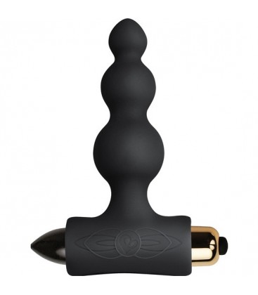 PETITE SENSATIONS BUBBLES PLUG VIBRADOR NEGRO