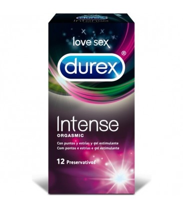 DUREX PRESERVATIVOS INTENSE ORGASMIC 12 UDS