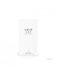 LELO HEX ORIGINAL 12 PRESERVATIVOS