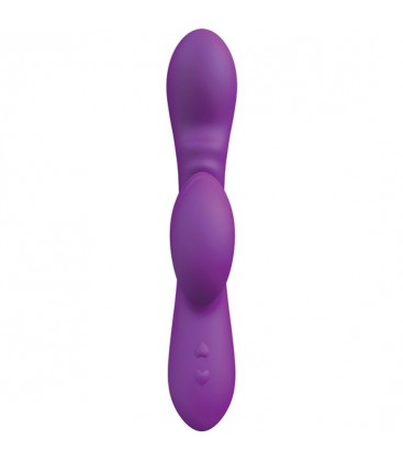 LAVANIN VIBRADOR SILICONA MORADO