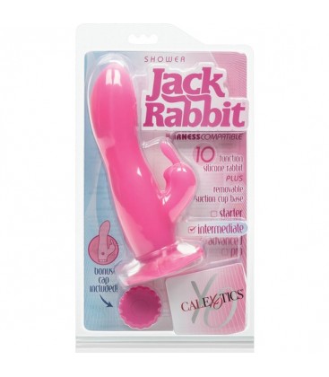 SHOWER JACK RABBIT VIBRADOR SILICONA