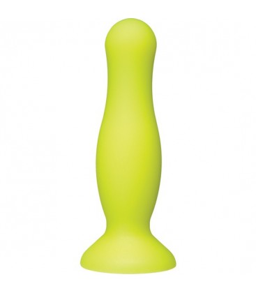 AMERICAN POP DILDO SILICONA 11 CM AMARILLO