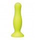 AMERICAN POP DILDO SILICONA 11 CM AMARILLO