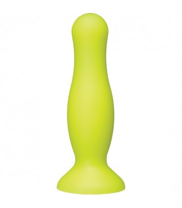 AMERICAN POP DILDO SILICONA 10 CM AMARILLO