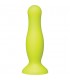 AMERICAN POP DILDO SILICONA 10 CM AMARILLO