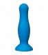 AMERICAN POP DILDO SILICONA 11 CM AZUL