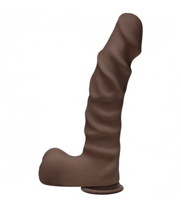 THE RAGIN D PENE REALiSTICO 23 CM CHOCOLATE