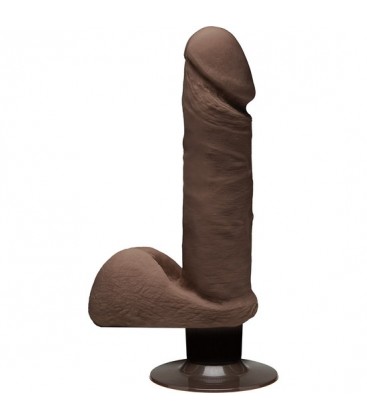 THE PERFECT D PENE VIBRADOR 18CM CHOCOLATE