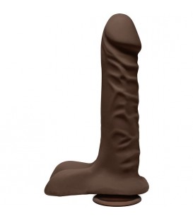 THE SUPER D PENE REALÍSTICO 20CM CHOCOLATE