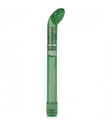 VIBRADOR PUNTO G Y CLITORIS VERDE