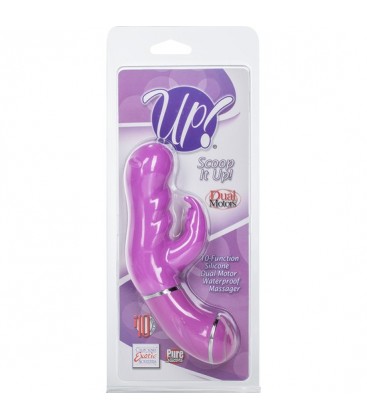 SCOOP IT UP VIBRADOR RAMPANTE MORADO