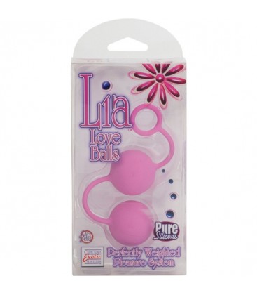 LIA LOVE BOLAS CHINAS DE SILICONA ROSA