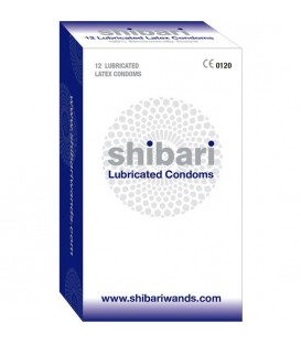 SHIBARI PRESERVATIVOS DE LÁTEX LUBRICADOS - CAJA DE 12 UDS