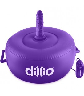 MÁQUINA DEL AMOR HINCHABLE CON VIBRACIÓN MORADO