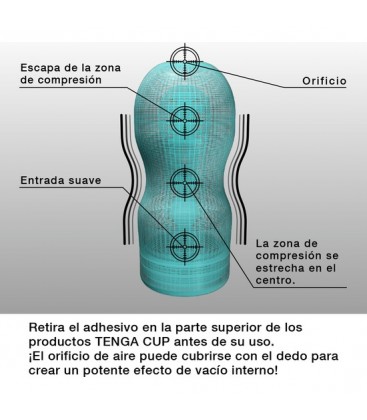 TENGA GARGANTA PROFUNDA EFECTO FRiO