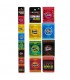 preservativos semanales variados colores y sabores