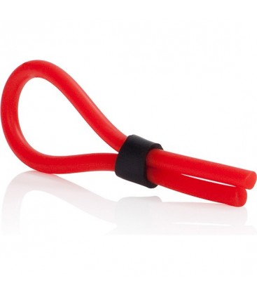 SILICONE STUD LASSO ROJO