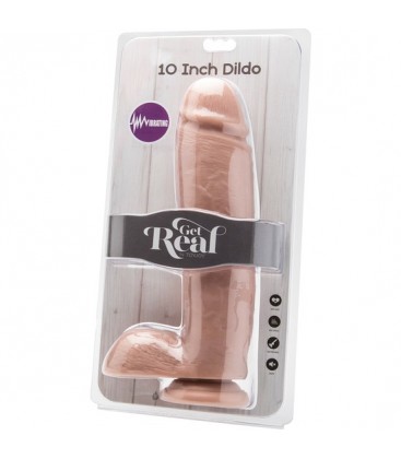 PENE VIBRADOR CON TESTICULOS 255CM