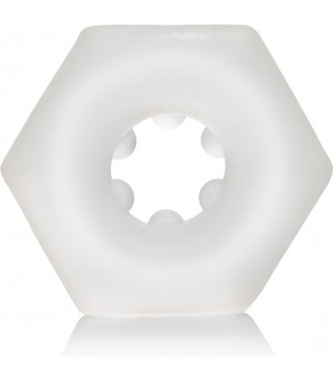 ANILLO HEXaGONO TRANSPARENTE