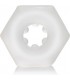 ANILLO HEXaGONO TRANSPARENTE
