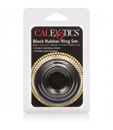 RUBBER RING KIT 3 3 ANILLOS NEGRO