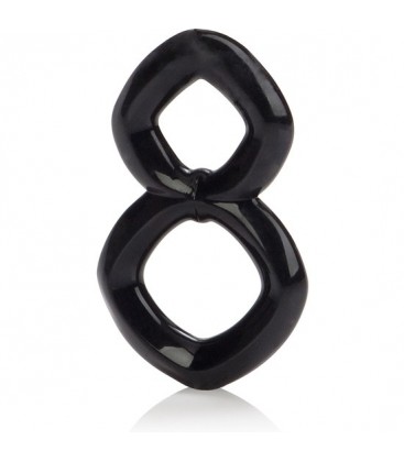 CRAZY 8 ANILLO POTENCIADOR NEGRO