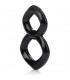 CRAZY 8 ANILLO POTENCIADOR NEGRO