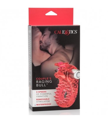 COUPLES RAGING BULL ANILLO VIBRADOR ROJO