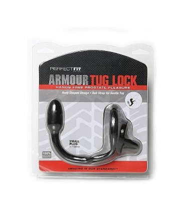 ARMOUR PLUG PEQUENO CON ANILLO NEGRO