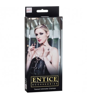 ENTICE TIERED INTIMATE PINZAS CON CADENA