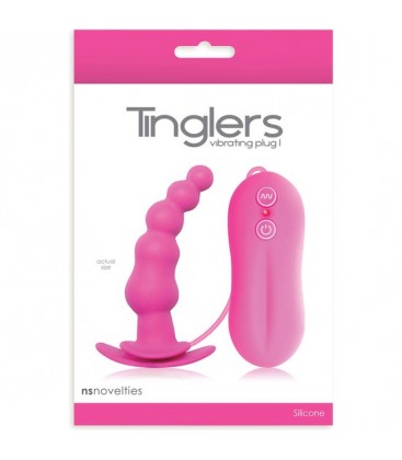 TINGLERS PLUG VIBRADOR 1 ROSA