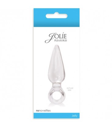 JOLIE PLEASURES DILDO MINI TRANSPARENTE