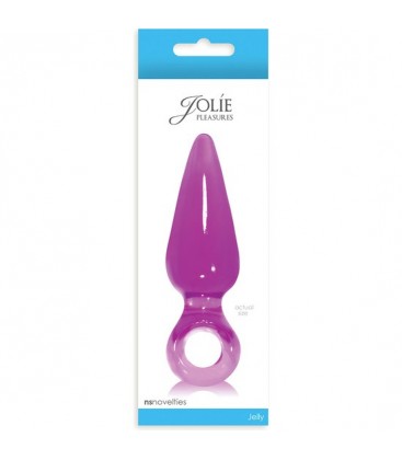 JOLIE PLEASURES DILDO MEDIANO MORADO