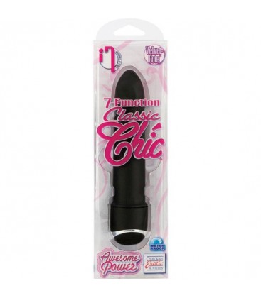 CLASSIC CHIC VIBRADOR 7 FUNCIONES NEGRO 11 CM