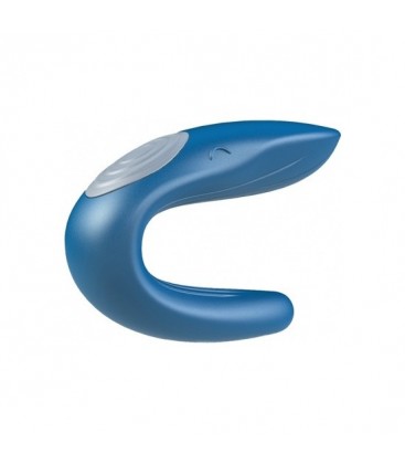 PARTNER TOY WHALE VIBRADOR PARA PAREJAS AZUL