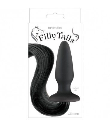 FILLY TAILS PLUG CON COLA NEGRO