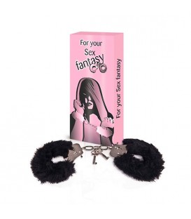 ESPOSAS DE PELUCHE NEGRO