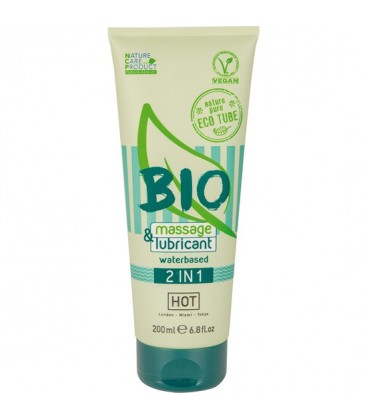 HOT BIO MASSAGE LUBRICANT 2IN1 200ML