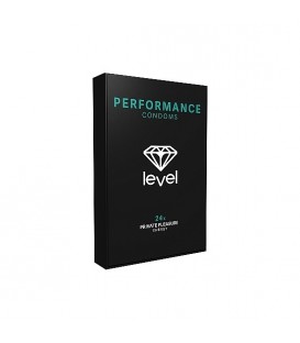 PRESERVATIVOS LEVEL PERFORMANCE CONDOMS - 24UDS